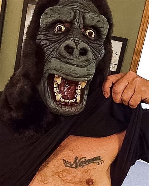 john mills gorilla mask.